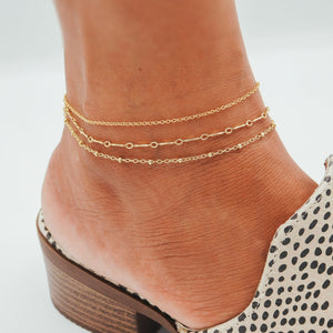 Stella Gold Anklet • 14k Gold Filled