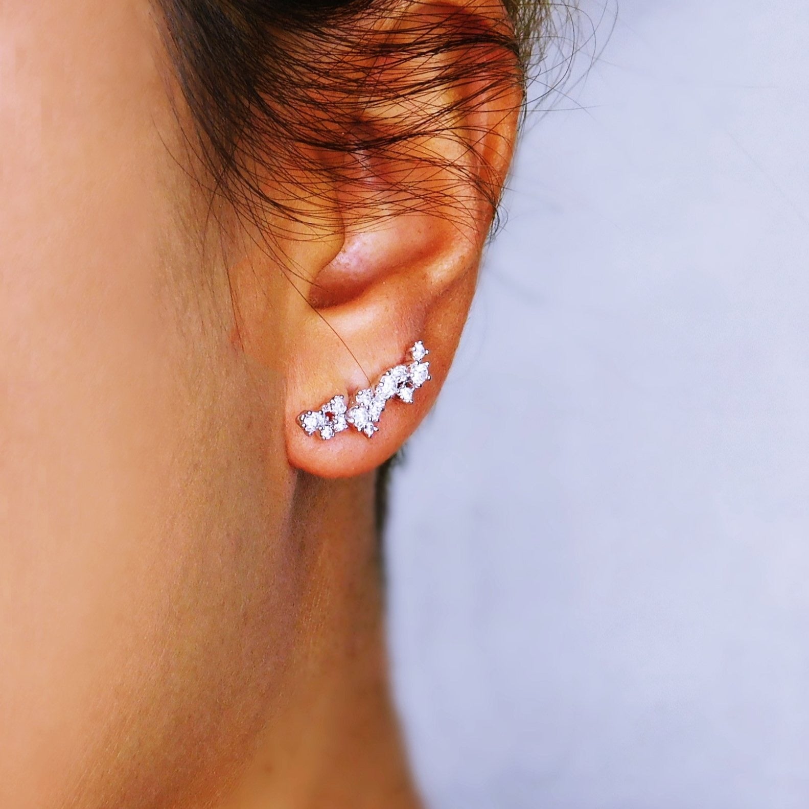 Star Cluster Vine Earrings